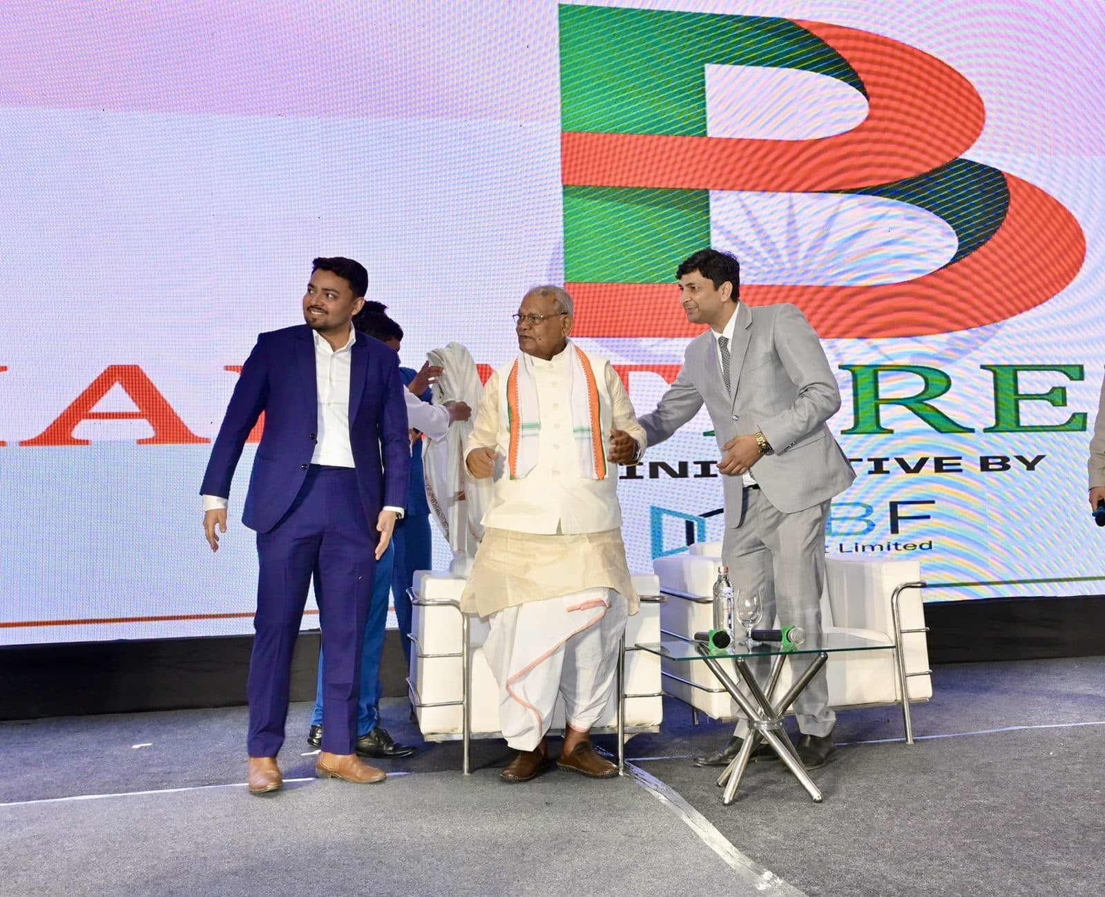 Bharatpreneur — with Hon'ble Jitan Ram Manjhi, Minister of MSME
